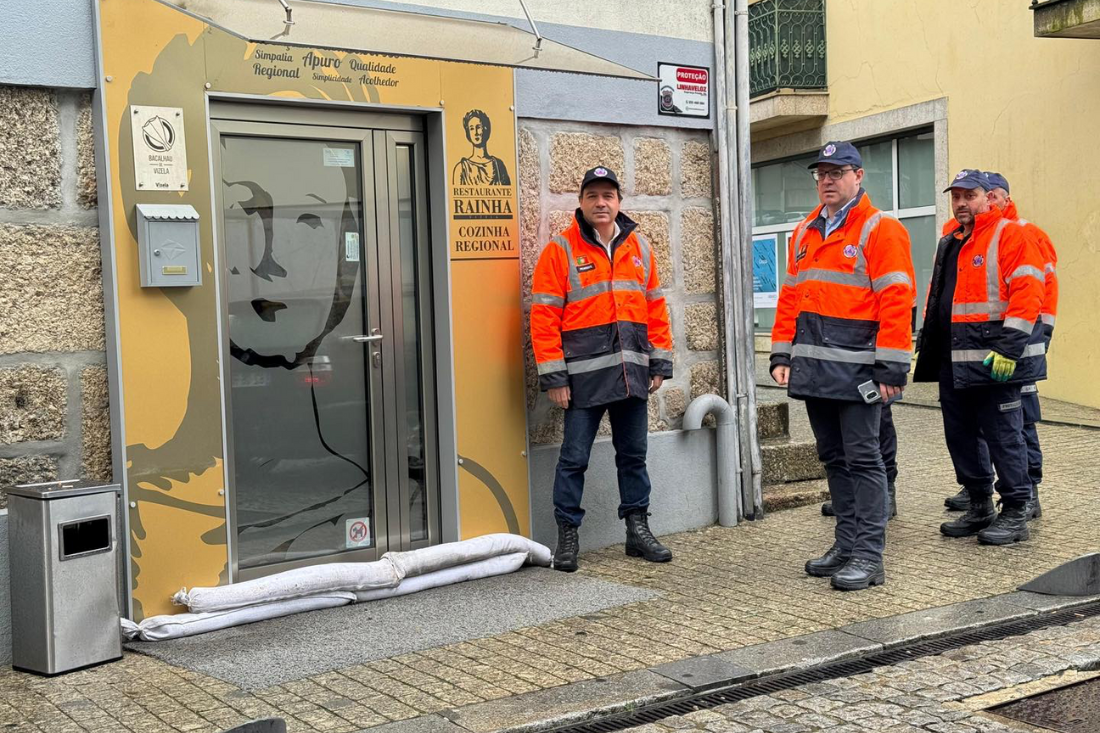 Passadiços de Vizela interditos devido ao risco de cheias