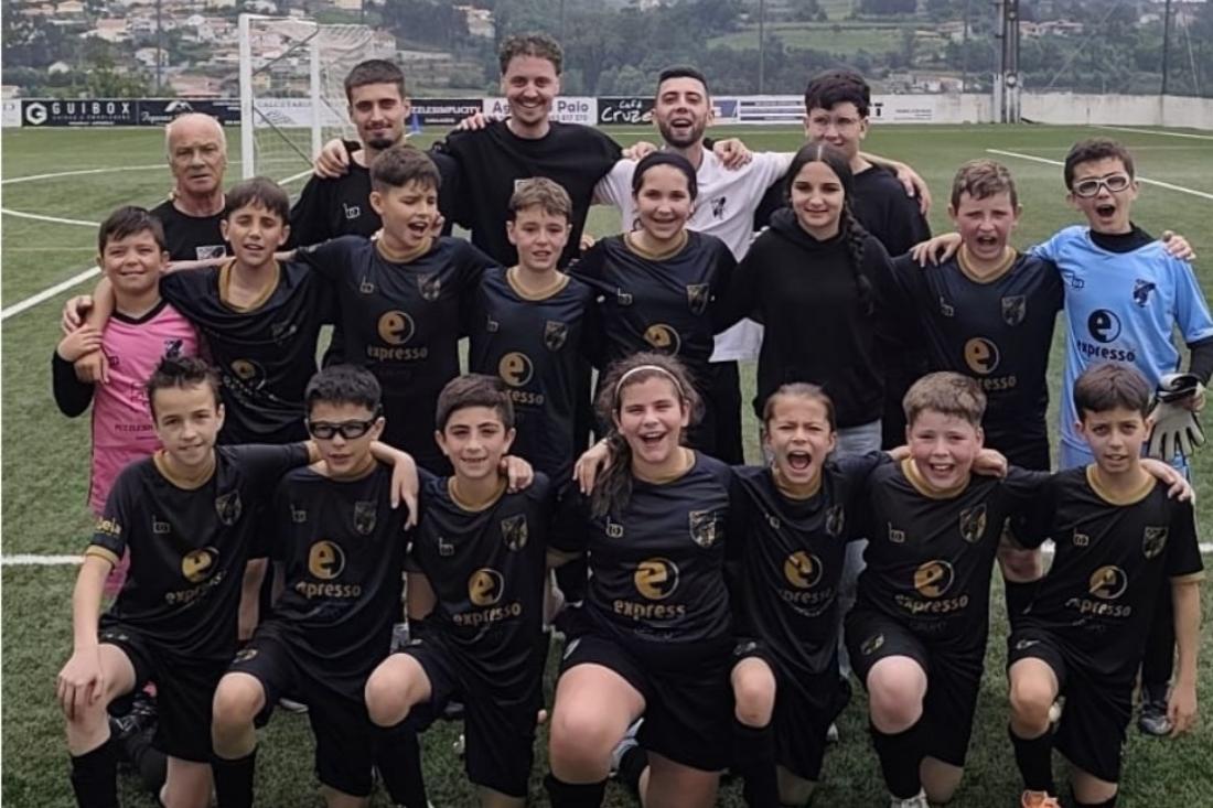 Benjamins do S. Paio foram campeões de Série na AF de Braga 