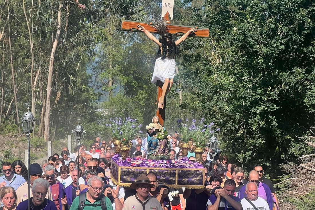 Procissão do Senhor dos Aflitos em Nespereira esta tarde