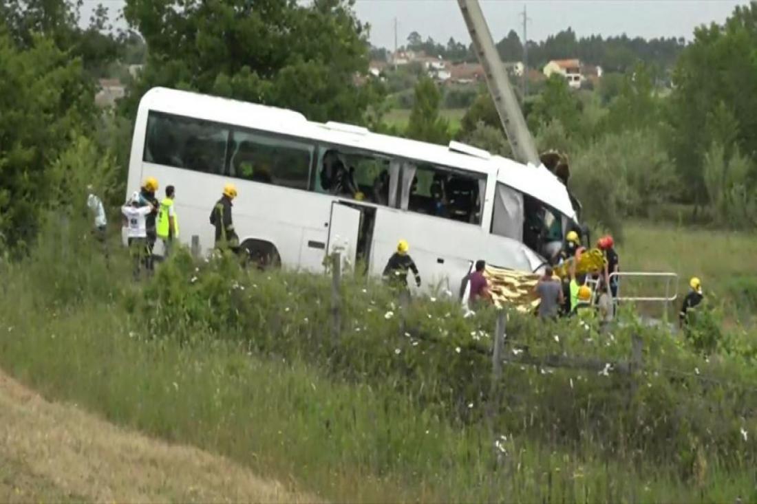 Rádio Vizela - Autocarro que partiu de Guimarães sofre acidente grave na A1