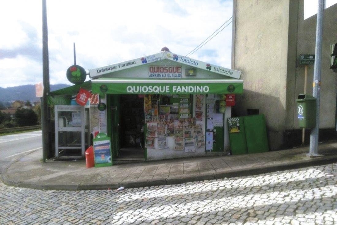 Quiosque Fandino foi alvo de furto esta sexta-feira