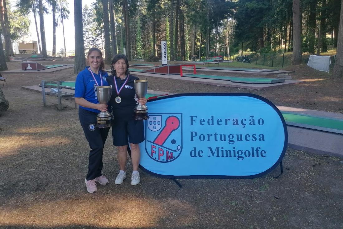 Cristina Fernandes e Fernanda Costa campeãs nacionais 