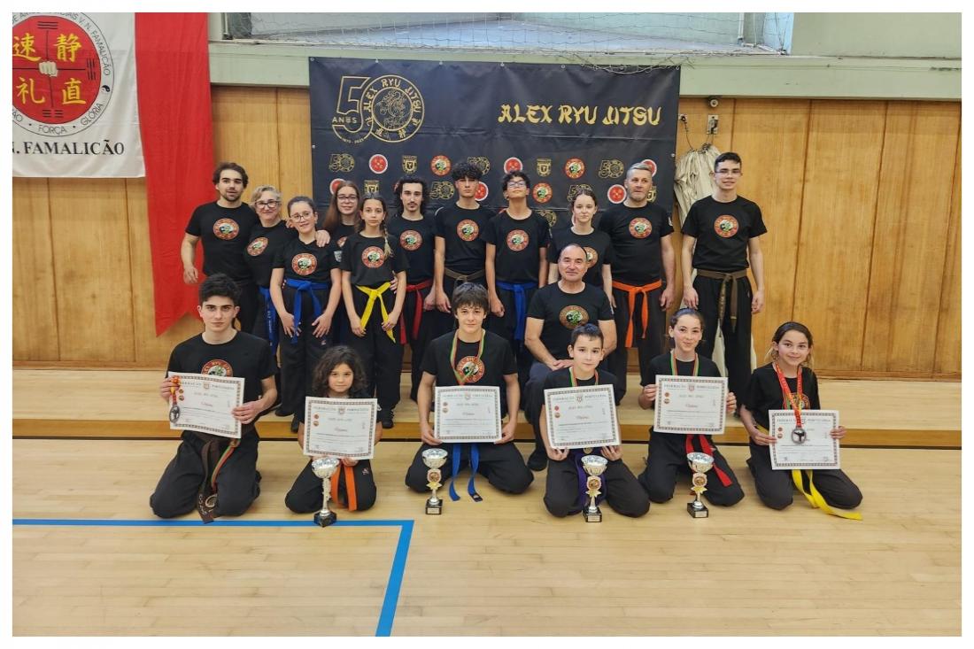   Spirit Academy com seis títulos nacionais de Alex Ryu Jits
