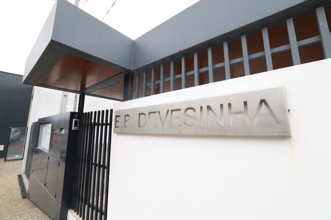 Requalificação da E.B Devesinha será inaugurada esta semana