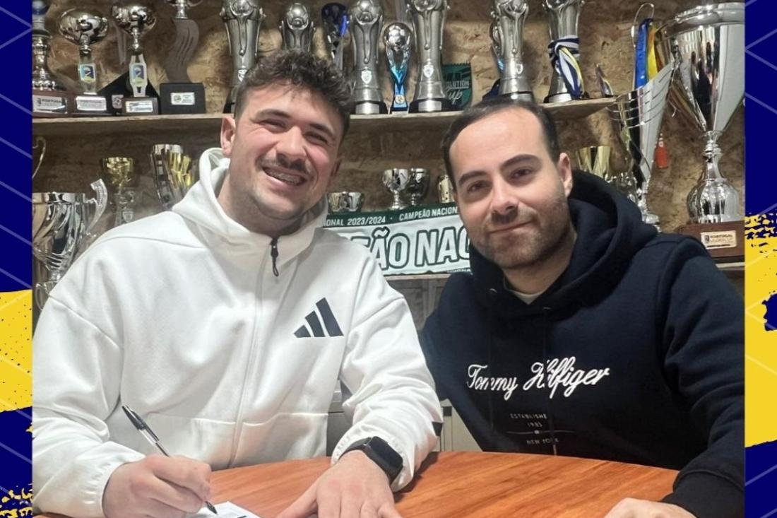 Diogo Abreu reforça baliza do CCR de Infias 