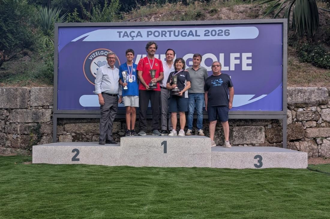 Dois vizelenses conquistaram a Taça de Portugal em Minigolfe