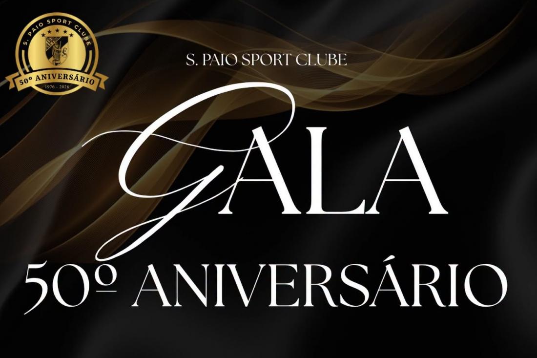 S. Paio SC vai festejar meio século com Jantar de Gala a 26