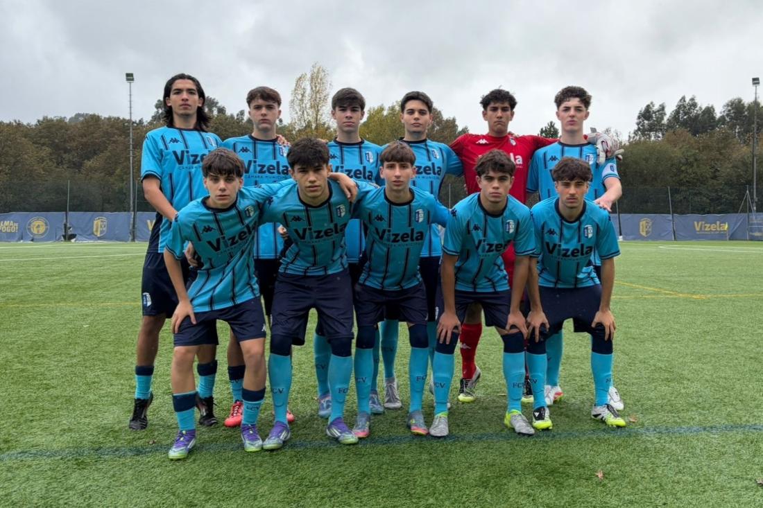 Sub-17 do FC Vizela somaram o terceiro triunfo consecutivo