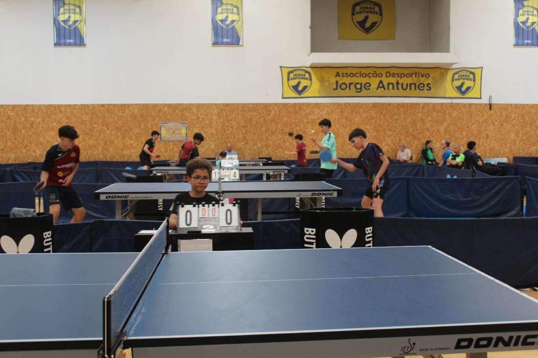Torneio de Ténis de Mesa a decorrer no Pavilhão Municipal 