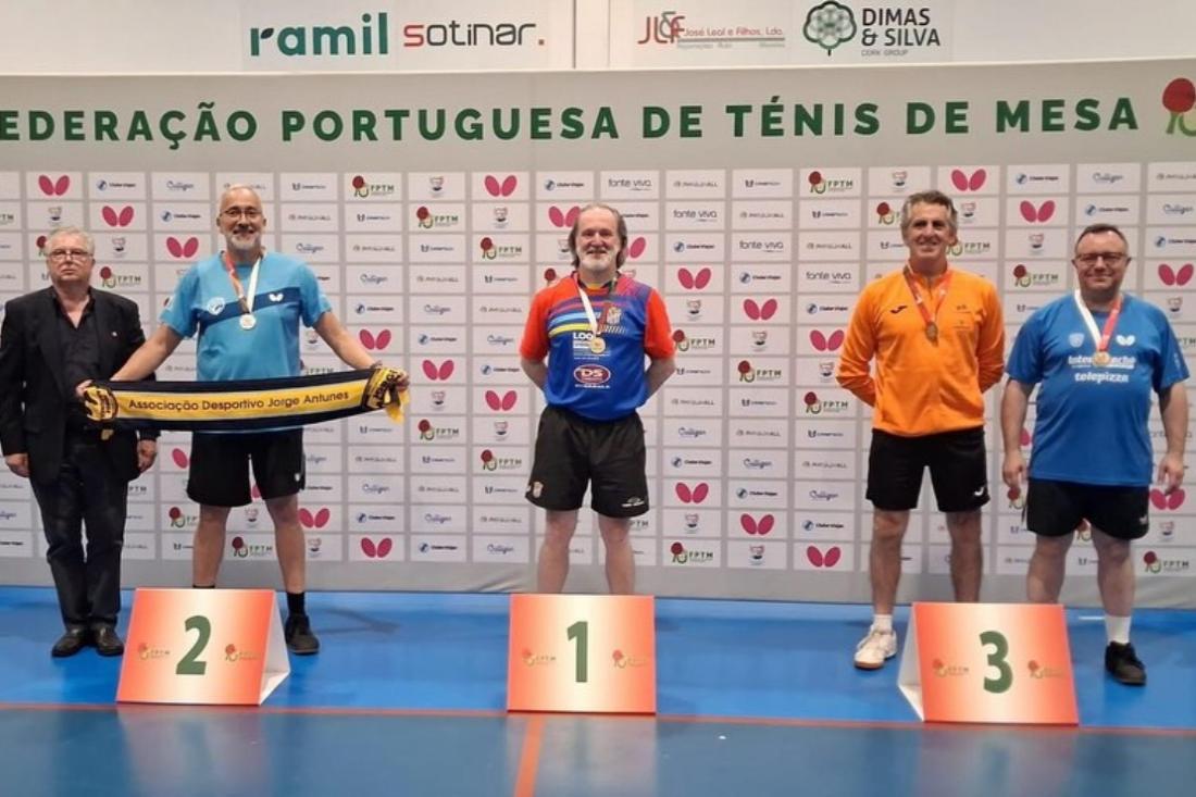 José Ribeiro é vice campeão nacional de Ténis de Mesa 