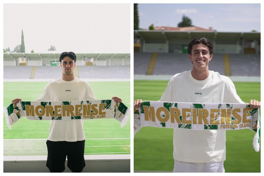  Moreirense com Gonçalo Cadete e Henrique Sá para Sub-23 