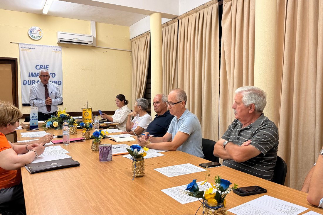 Rotary aprova plano de atividades e orçamento para 2026-2027