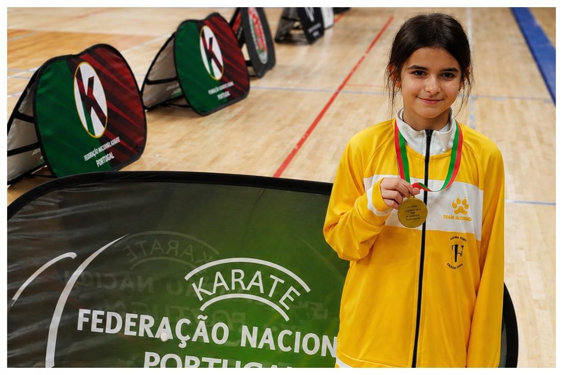 Kiara Leite apurada para o Campeonato Nacional de Karate 