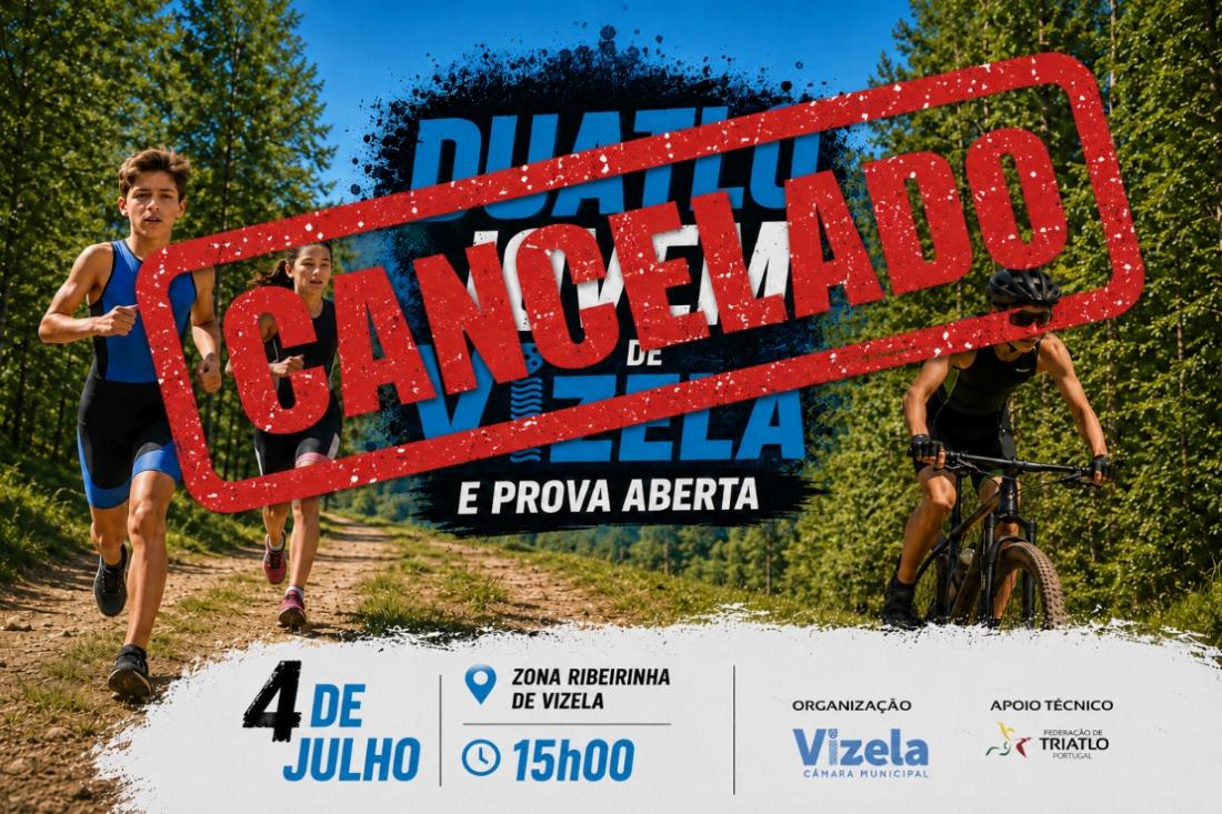 Câmara Municipal cancela Duatlo Jovem deste sábado