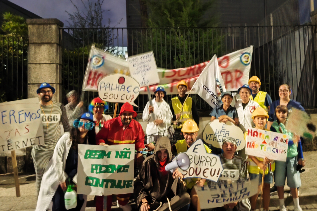 Confraria de Lagoas marcou presença nas Marchas Gualterianas