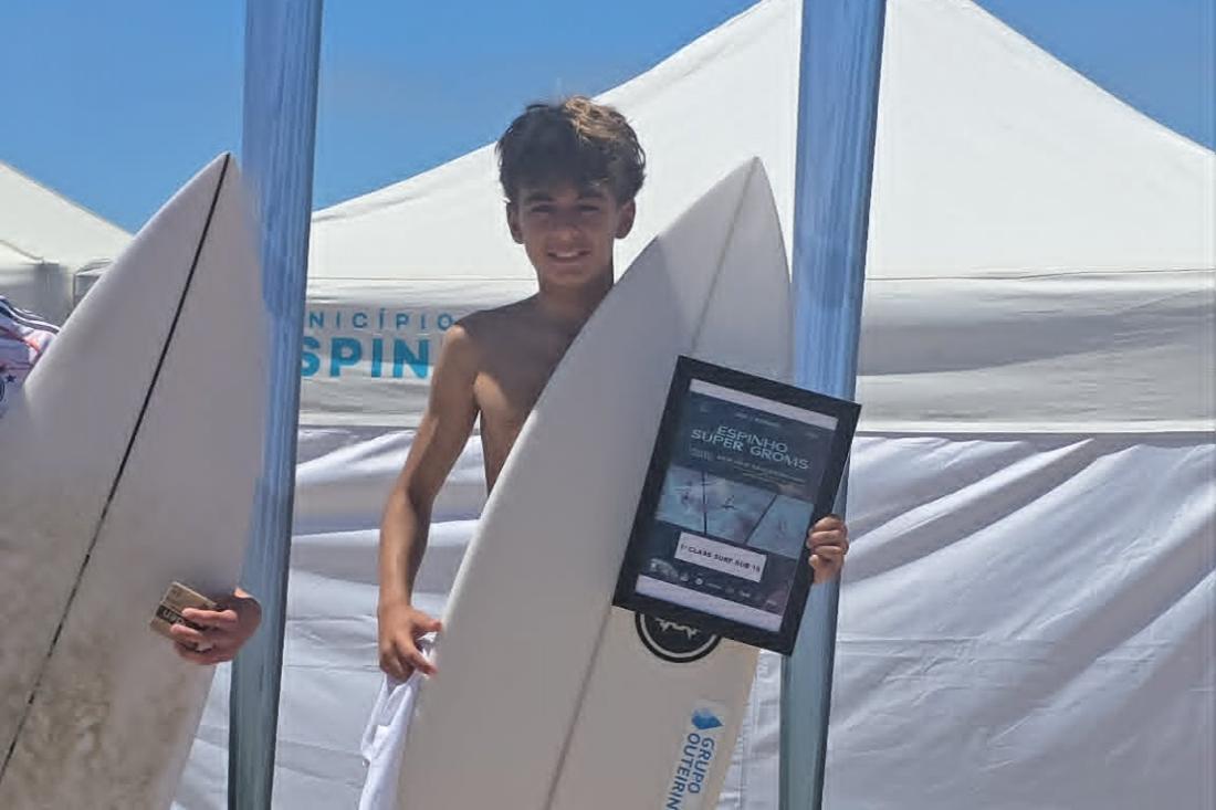 Bernardo Marques conquistou o Troféu do Norte de Surf 