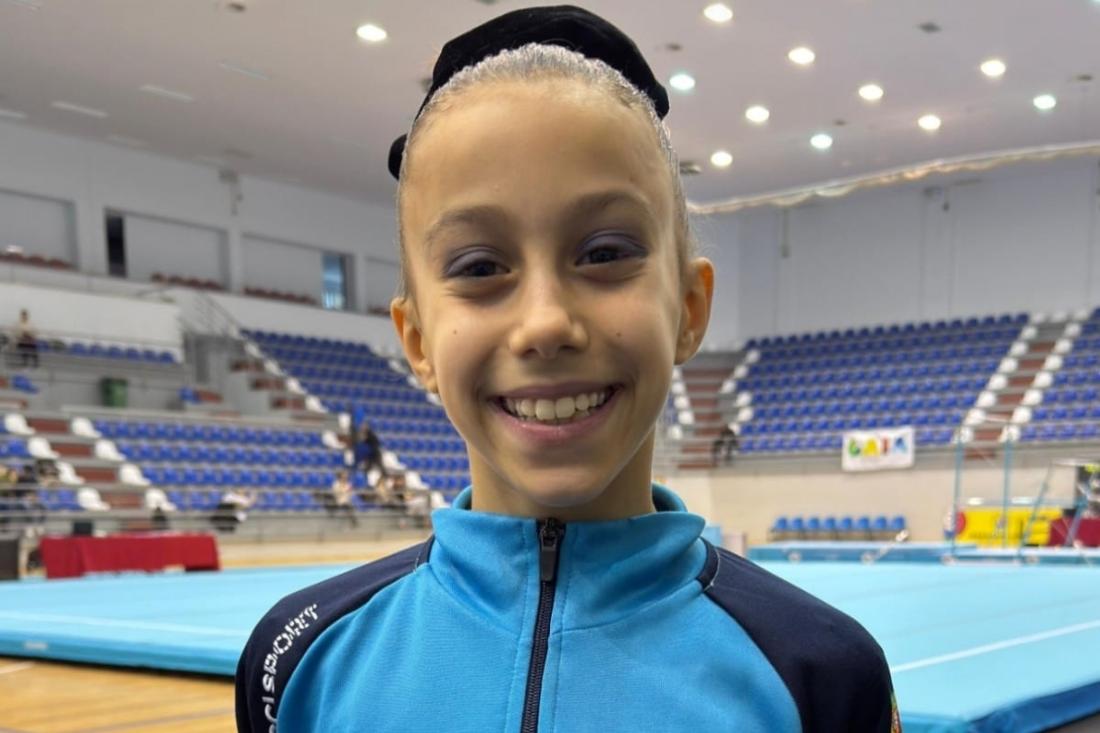 Campeã de Ginástica Artística sonha com Jogos Olímpicos 