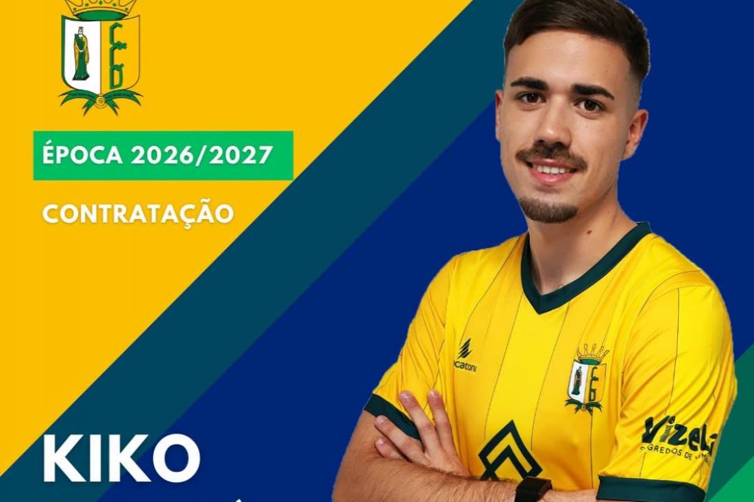 Kiko é recente reforço para o ataque do CCD de Santa Eulália