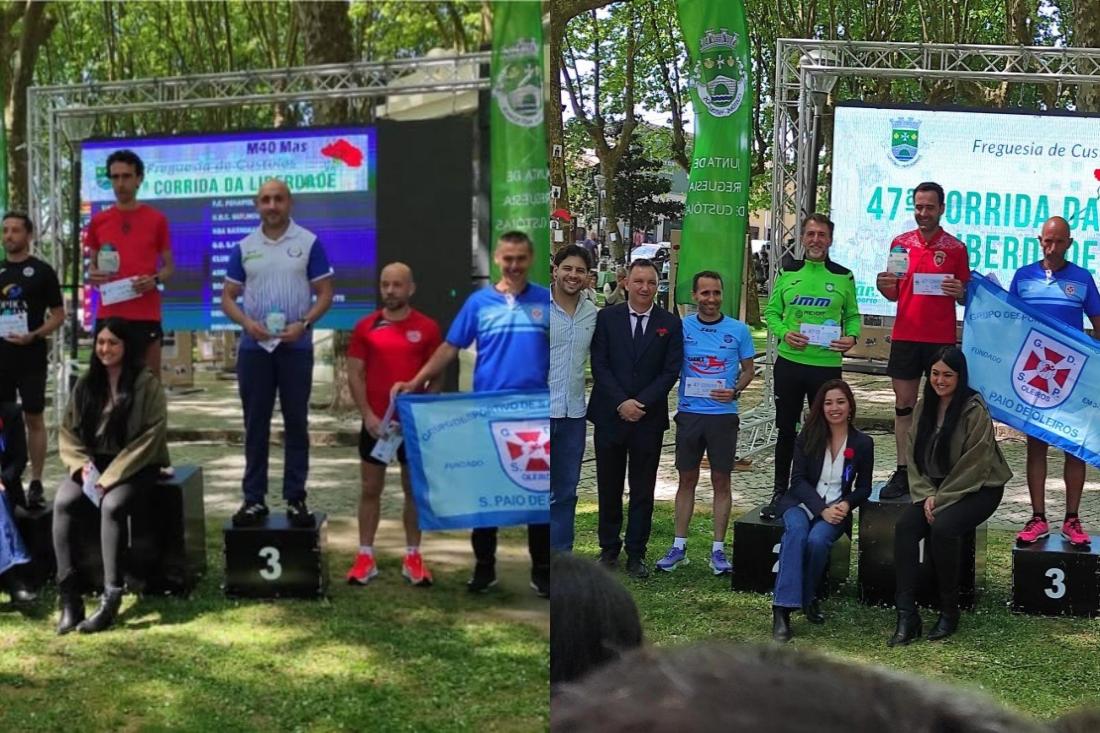  Pódios vizelenses na Corrida da Liberdade de Custóias 