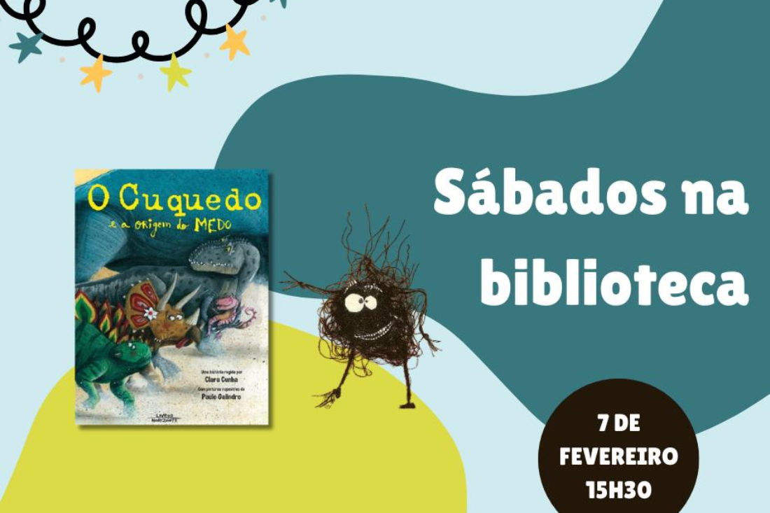 Sábados na Biblioteca do mês de fevereiro acontece a 07