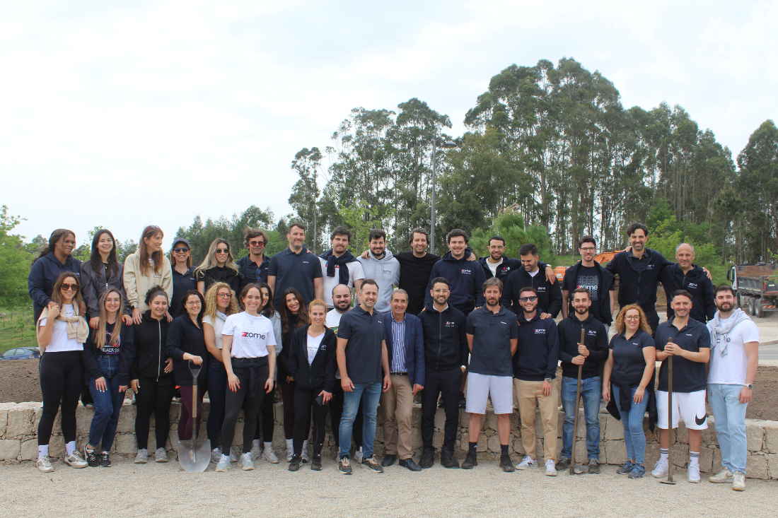ZOME Asa Guimarães plantou árvores no São Bento das Pêras