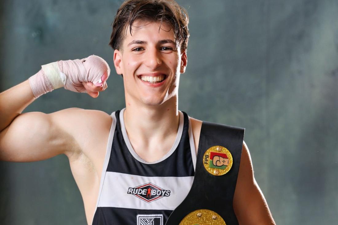 Rúben Ferreira conseguiu primeiro grande título no boxe 