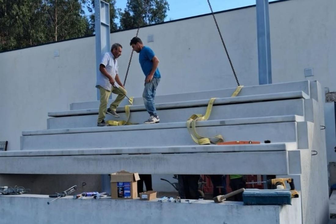 CCR Infias pretende concluir bancada até ao início da época