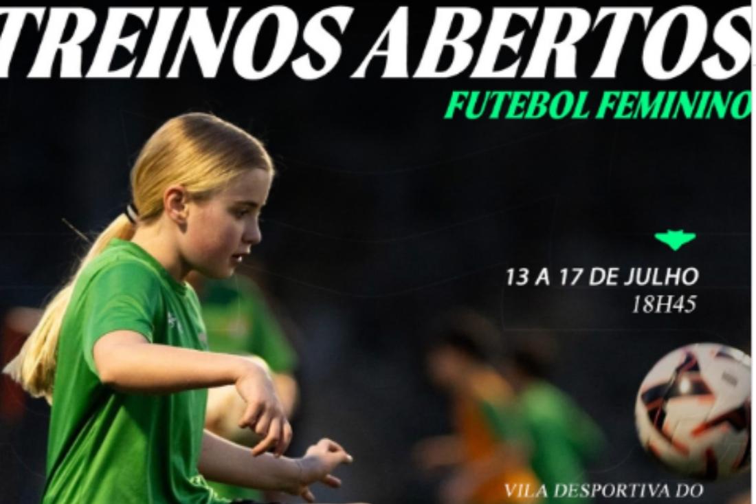 Moreirense com treinos abertos para o futebol Feminino 