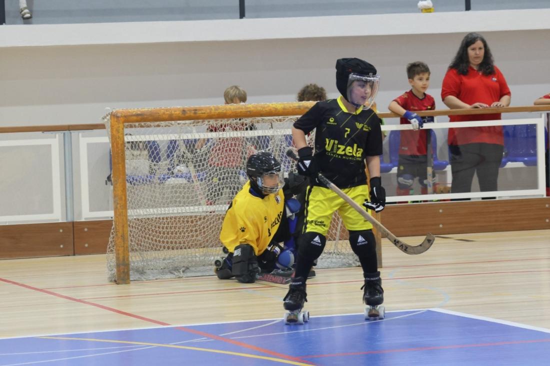 Hóquei em Patins do VizelaSkating em estreou-se este domingo