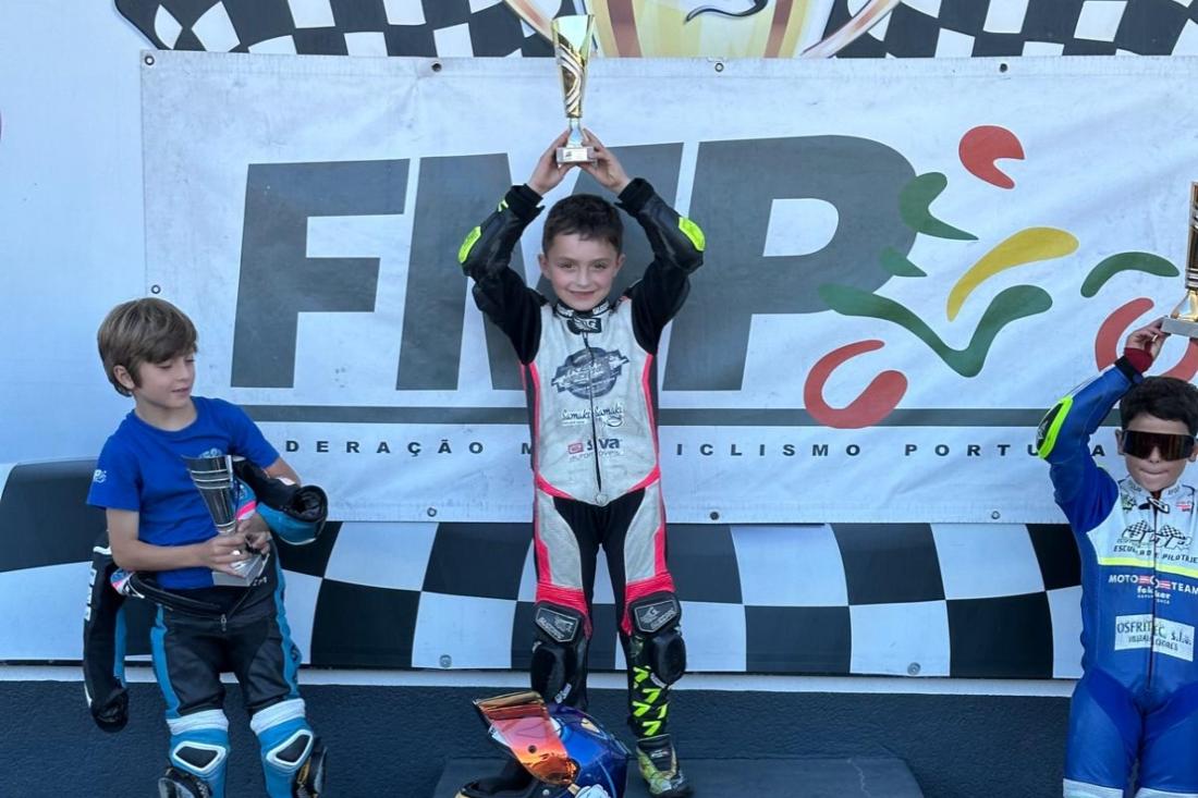 Kevin Leite mantém 1º lugar no Nacional de Mini Velocidade 