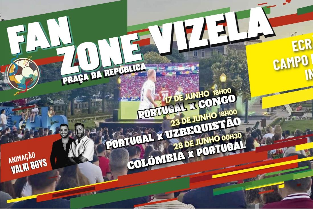 Câmara Instala Fan Zone para jogos da Seleção Nacional 