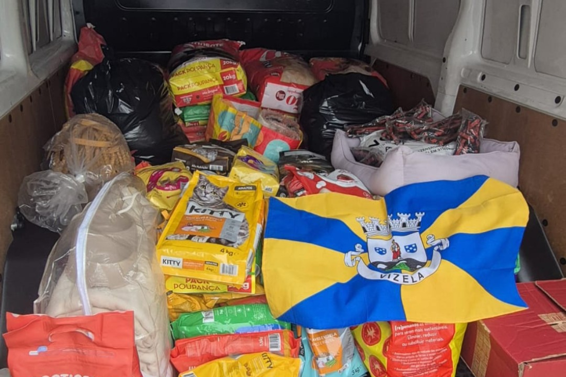 Coração Azul levou ajuda solidária a Leiria e Marinha Grande