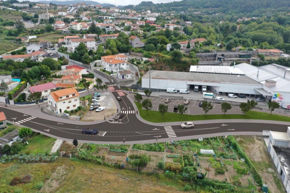 Obras na Rua Portos Júnior inauguradas este domingo