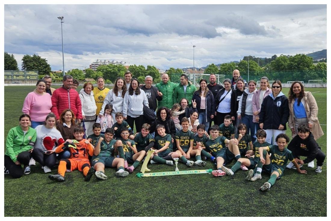 Infantis do Santa Eulália sagraram-se Campeões de Série 