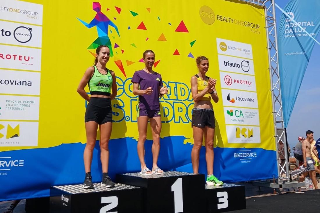 Salomé Rocha venceu a Corrida de S. Pedro na Póvoa 