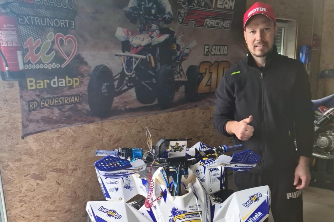 Filipe Silva de regresso às provas de Moto4 em Felgueiras