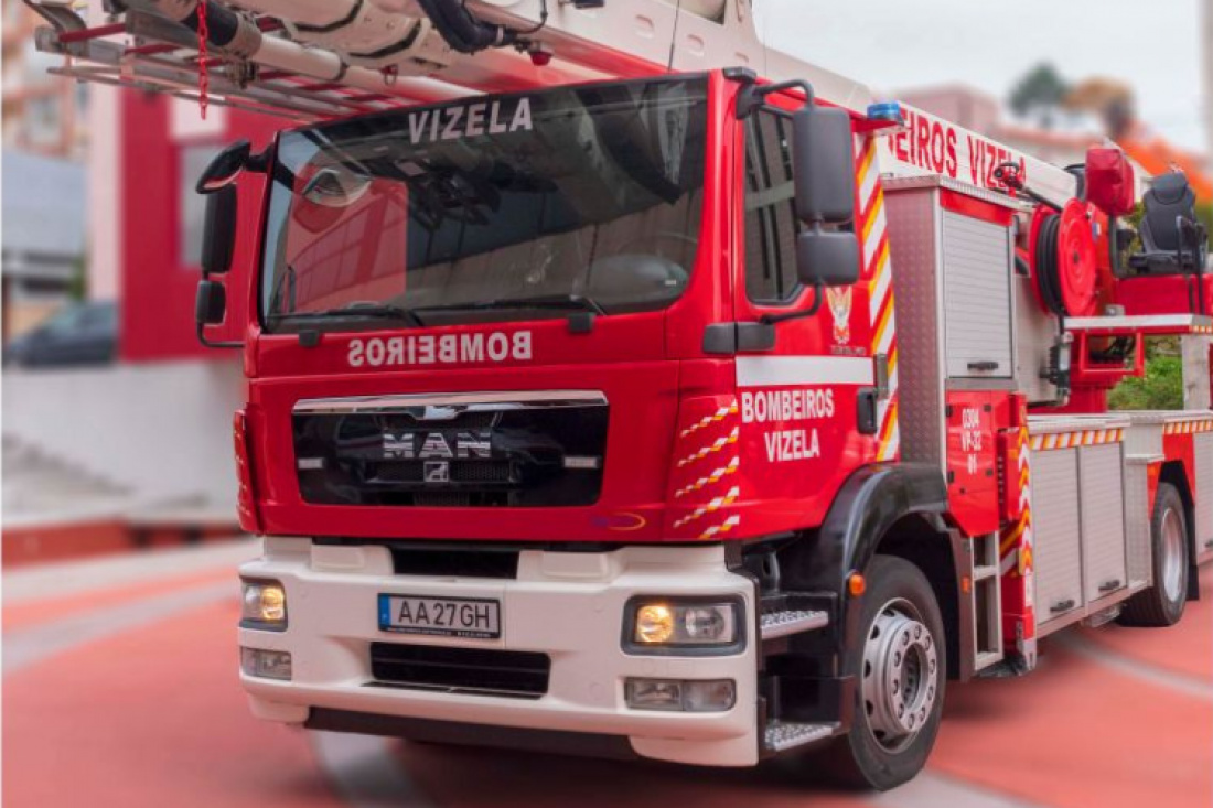 Incêndio em empresa em Moreira de Cónegos mobiliza BVV