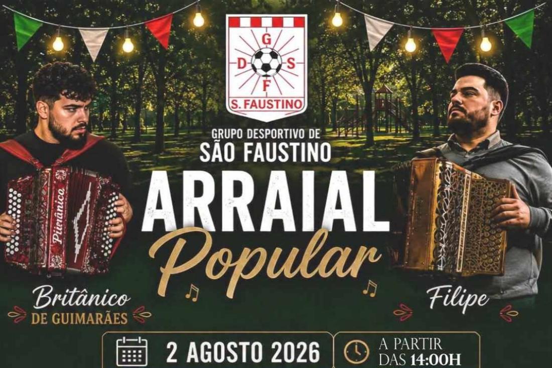 GD de S. Faustino angaria verbas com Arraial Popular 