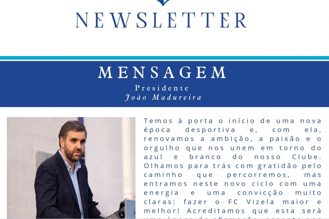 Direção do FC Vizela enviou Newsletter de junho aos sócios 
