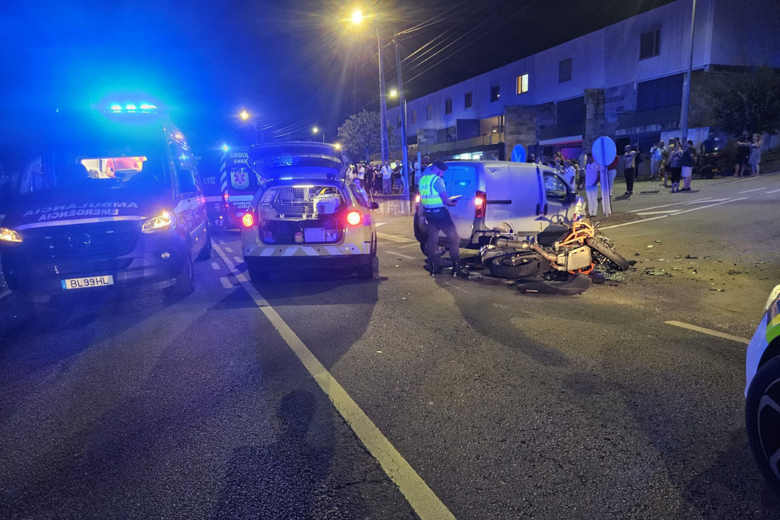 Colisão na EN105 faz duas vítimas mortais