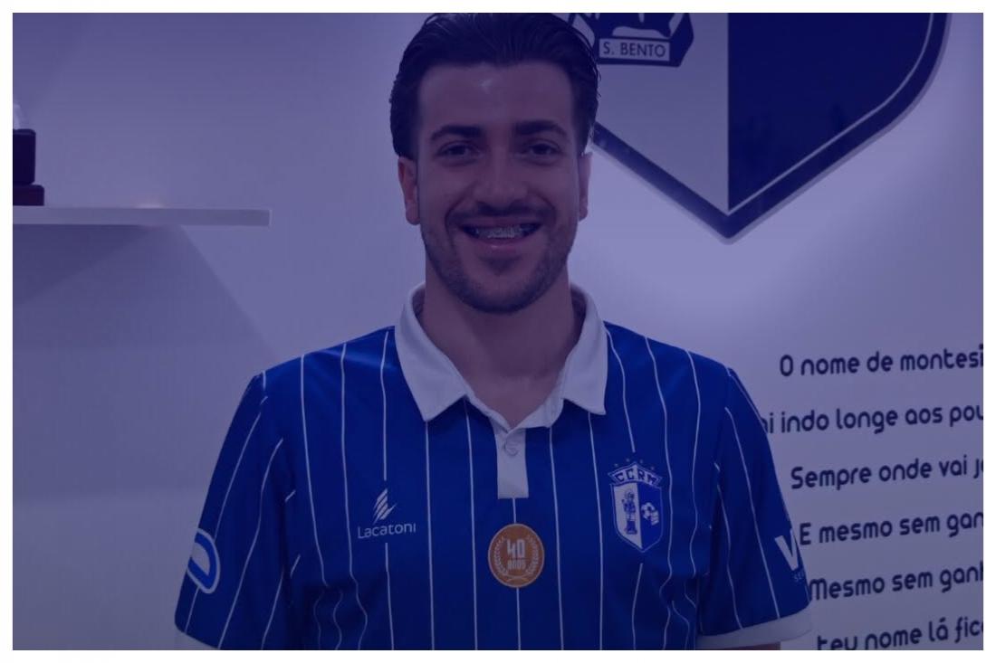 Tiago Machado é o terceiro reforço no CCR de Montesinhos 