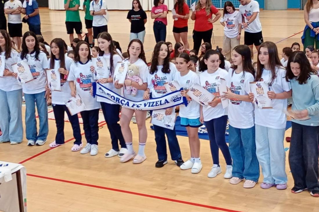 Sub-12 Femininas do FC Vizela cresceram no Mega Ticha 