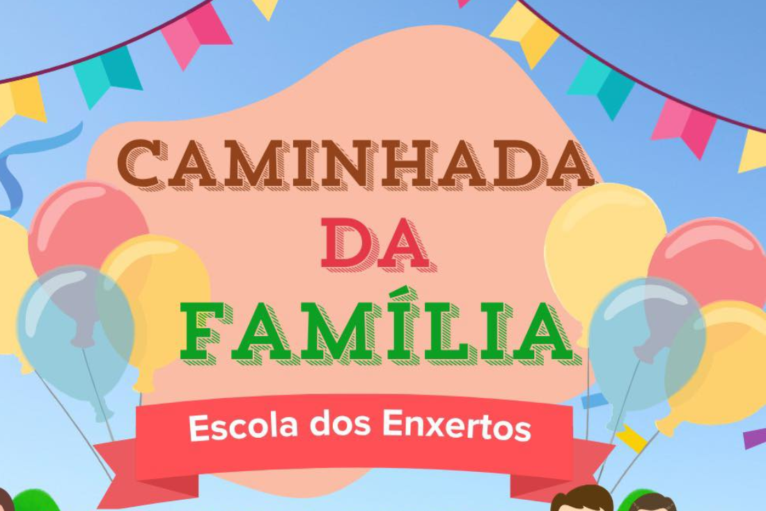Caminhada da Família junta comunidade escolar da EB Enxertos